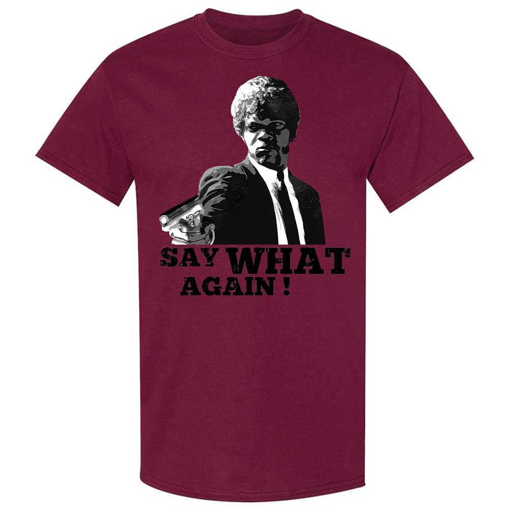 Say What Again - Maroon - 21