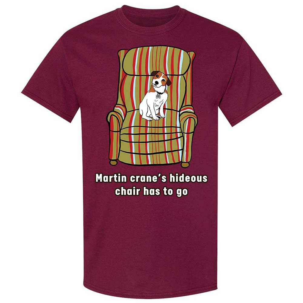 Martin crane hideous chair has to go - Maroon - 21