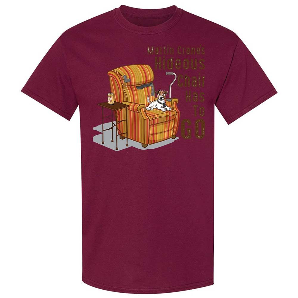 Martin Crane's Hideous Chair - Maroon - 21