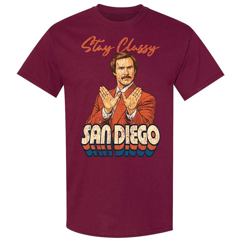 Classic Unisex T-Shirt - B496NW6Y - Maroon - 21