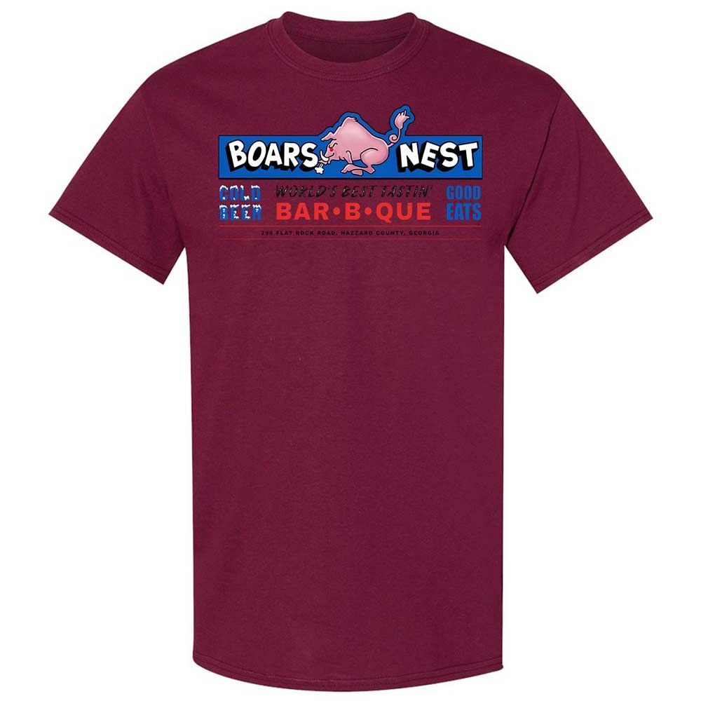 The Boars Nest - Maroon - 21