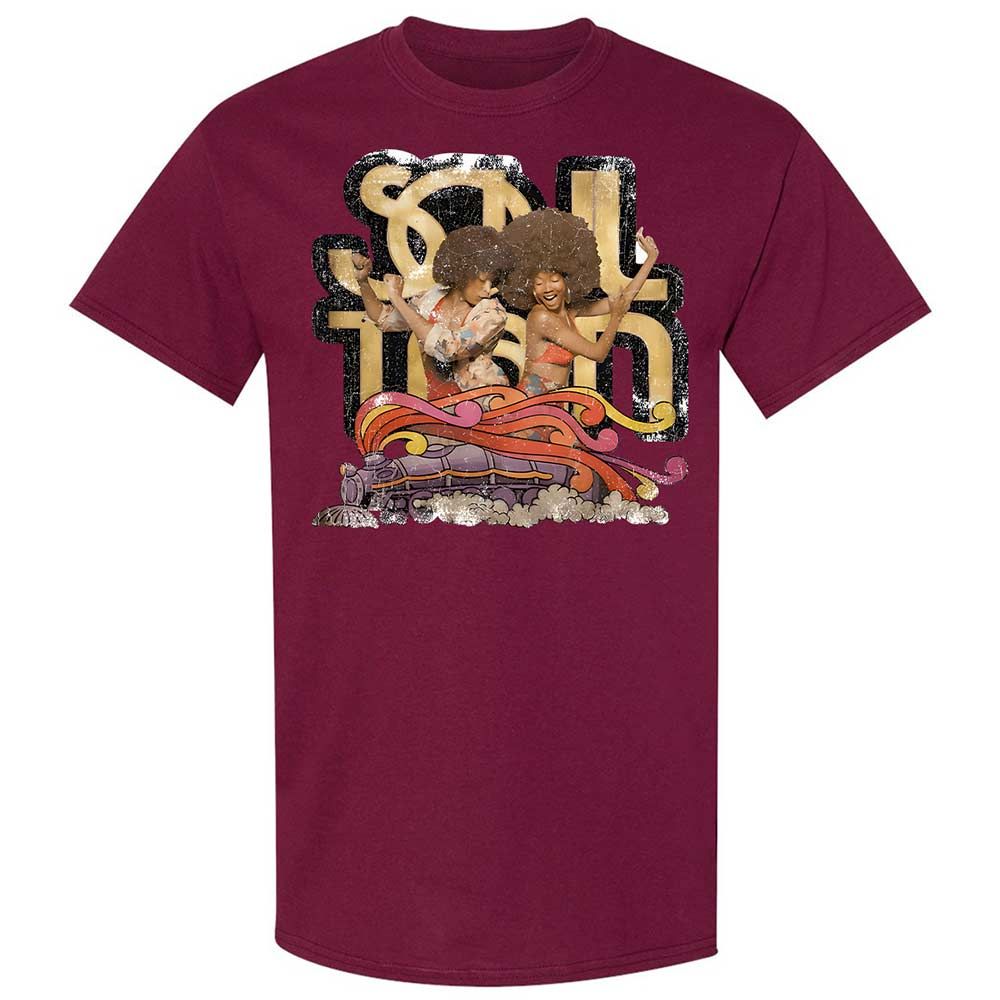 Retro Soul Train Dance Vibes - Maroon - 21