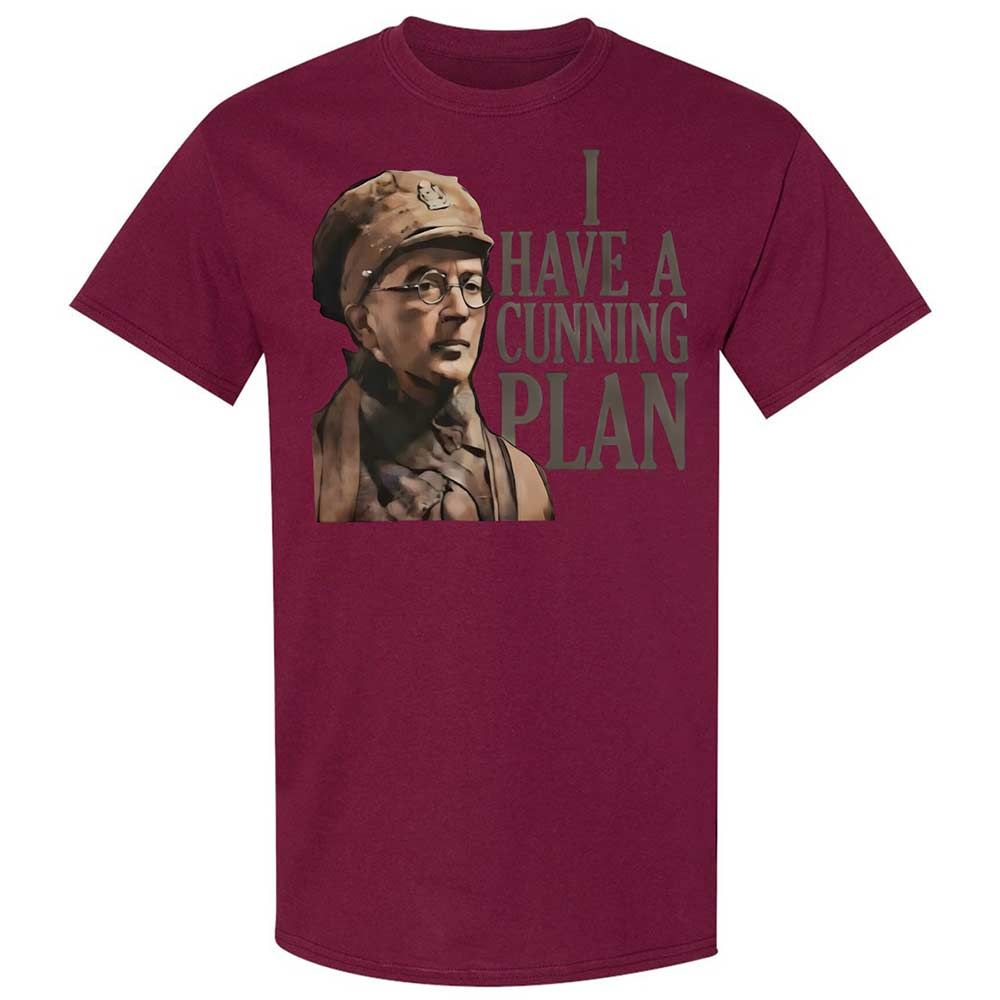 I Have A Cunning Plannn - Maroon - 21