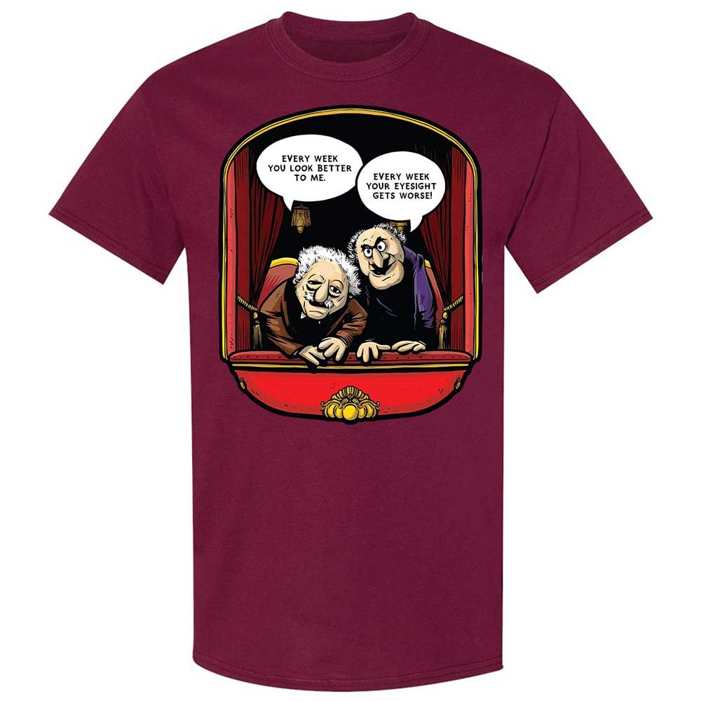 Your eyesight gets worse - Maroon - 21