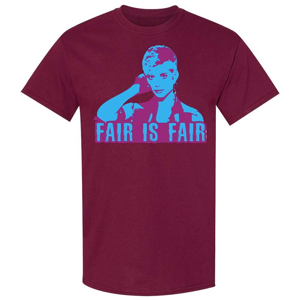 Fair is Fair - Maroon - 21