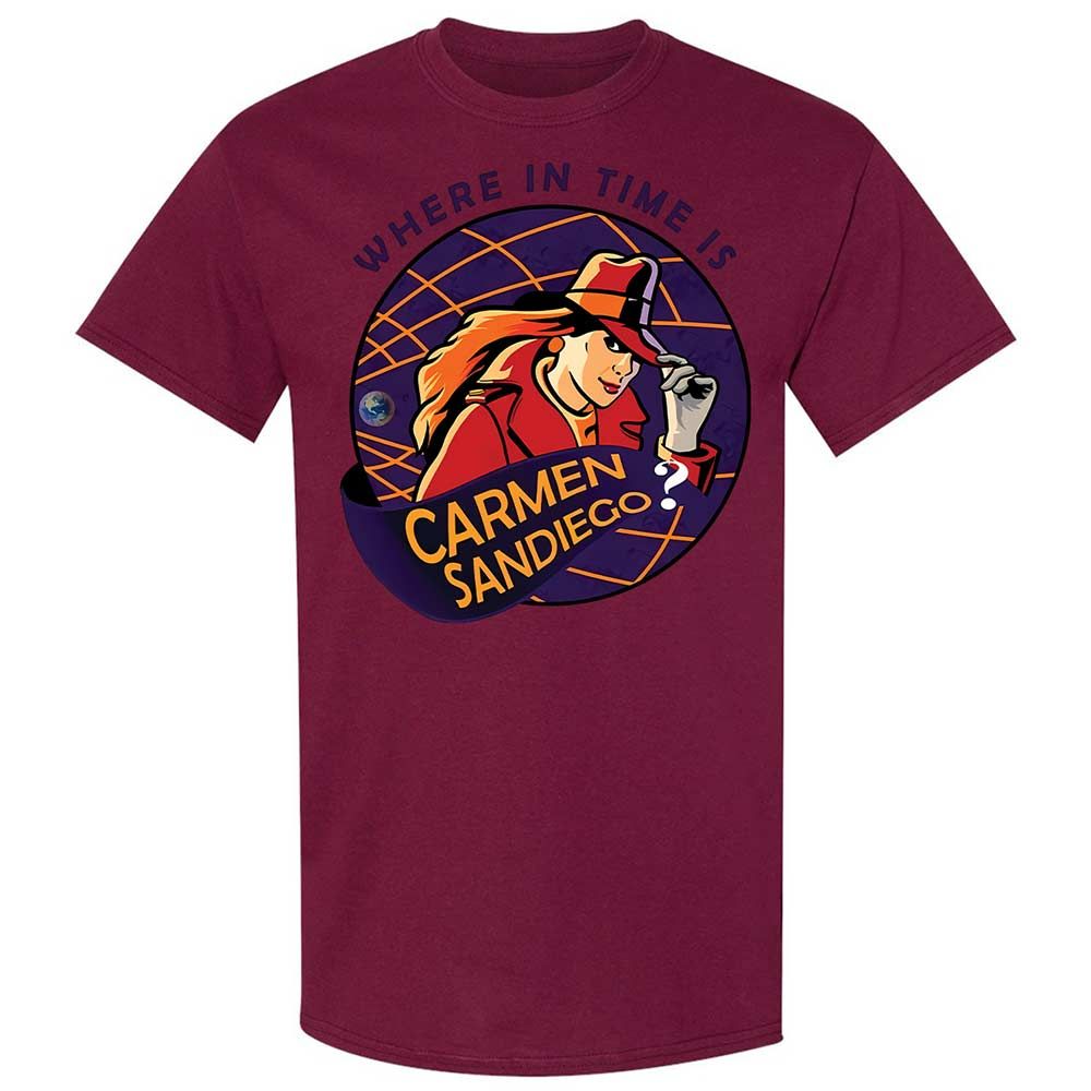 Where in Time Is Carmen Sandiego - Maroon - 21