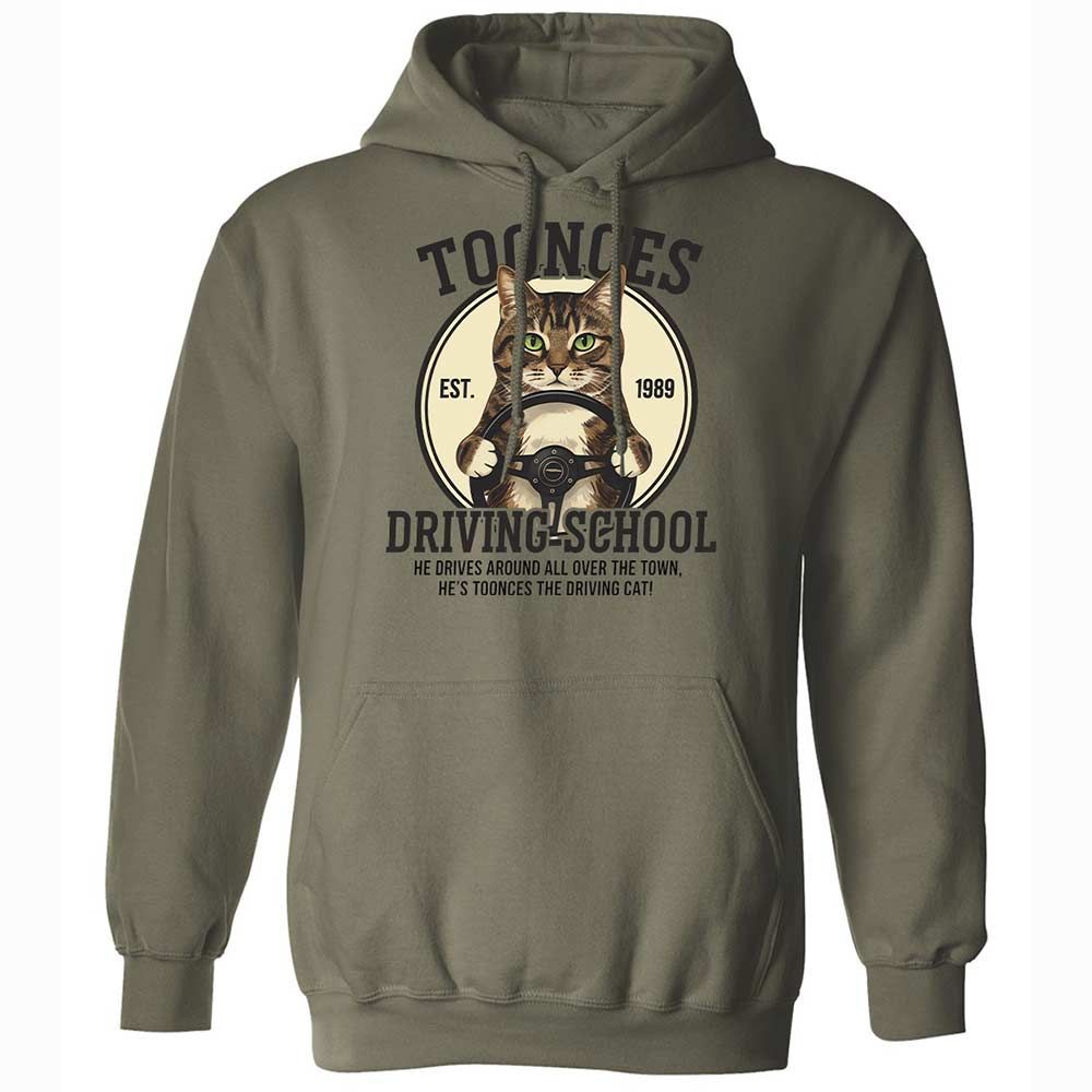 Classic Unisex Hoodie - QSTHWAWG - Military Green - 21