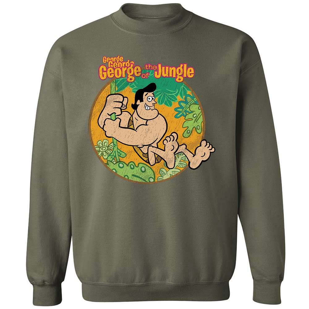 Classic Unisex Sweatshirt - SR3AWW8F - Military Green - 21