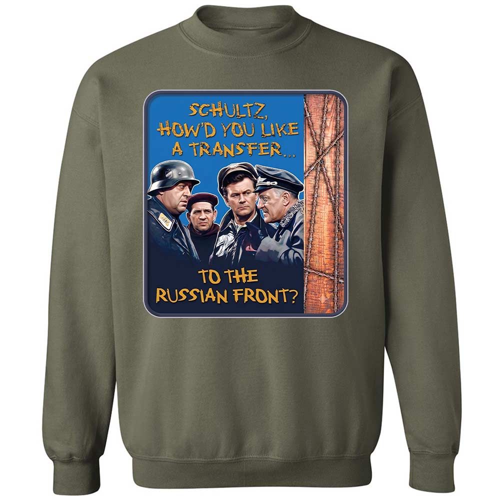 Classic Unisex Sweatshirt - W4XBEVQX - Military Green - 21