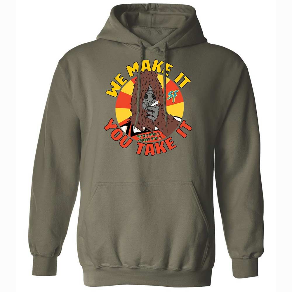 Classic Unisex Hoodie - 999AWYQ8 - Military Green - 21