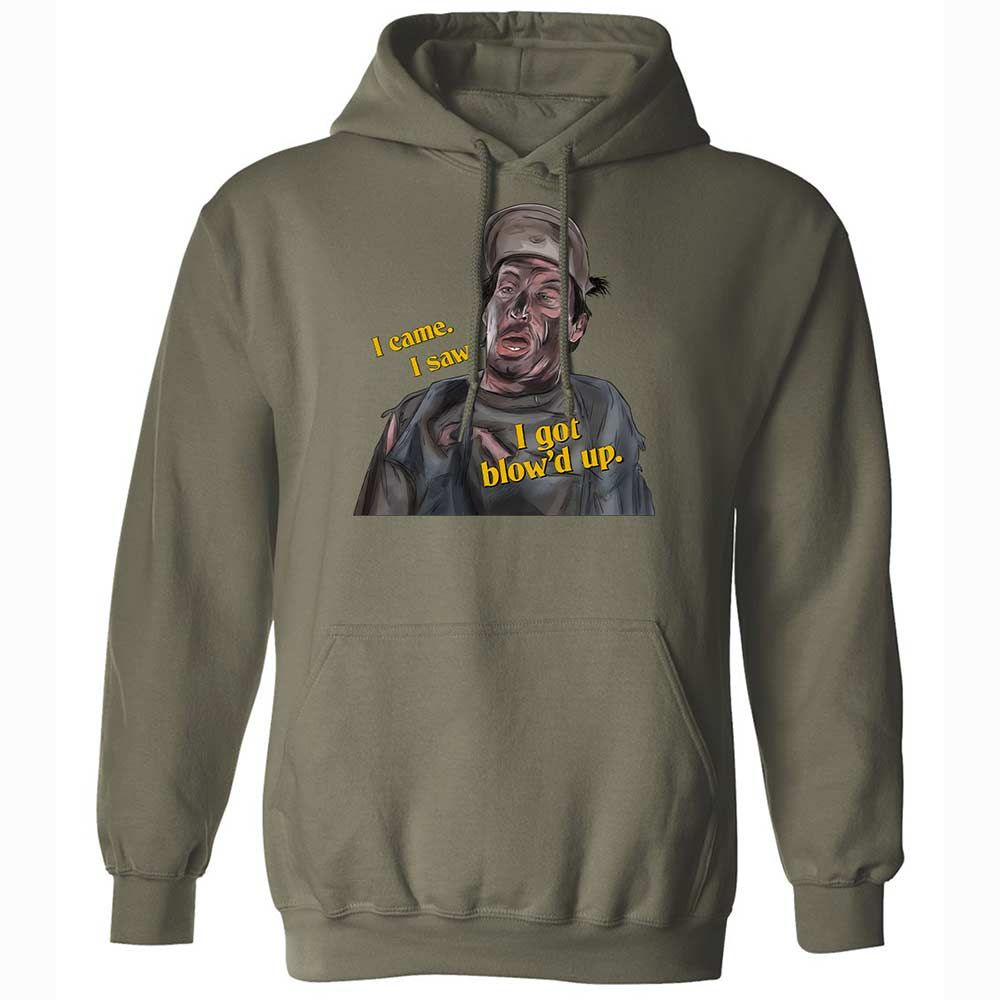 Classic Unisex Hoodie - XYES6PWU - Military Green - 21