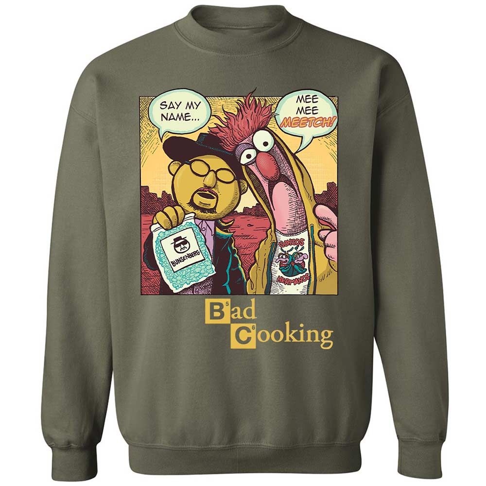 Classic Unisex Sweatshirt - 58NHBQCT - Military Green - 21