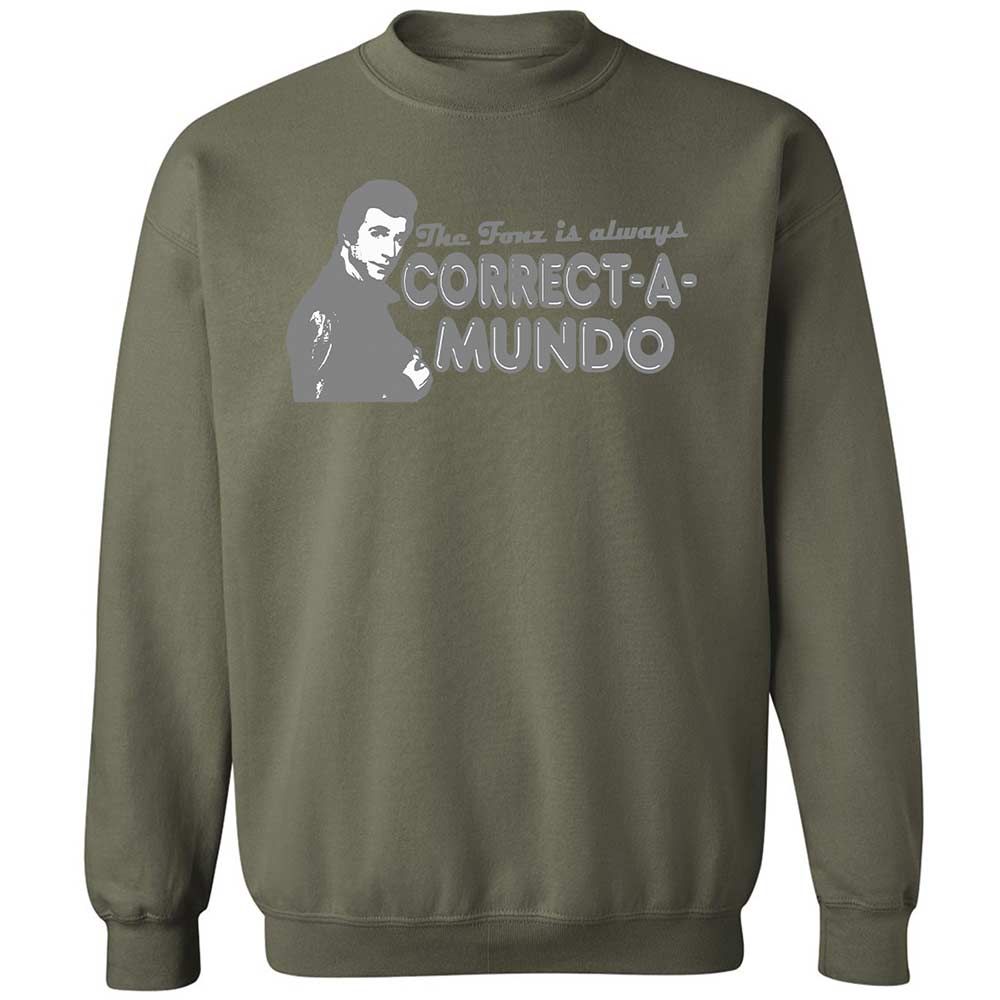 Classic Unisex Sweatshirt - XRXD5VDW - Military Green - 21