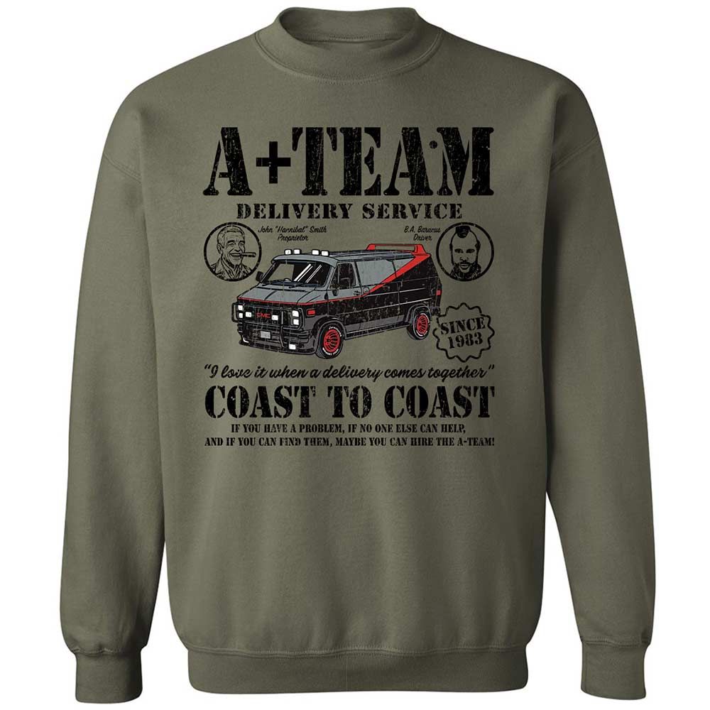 Classic Unisex Sweatshirt - 53XVBUH9 - Military Green - 21