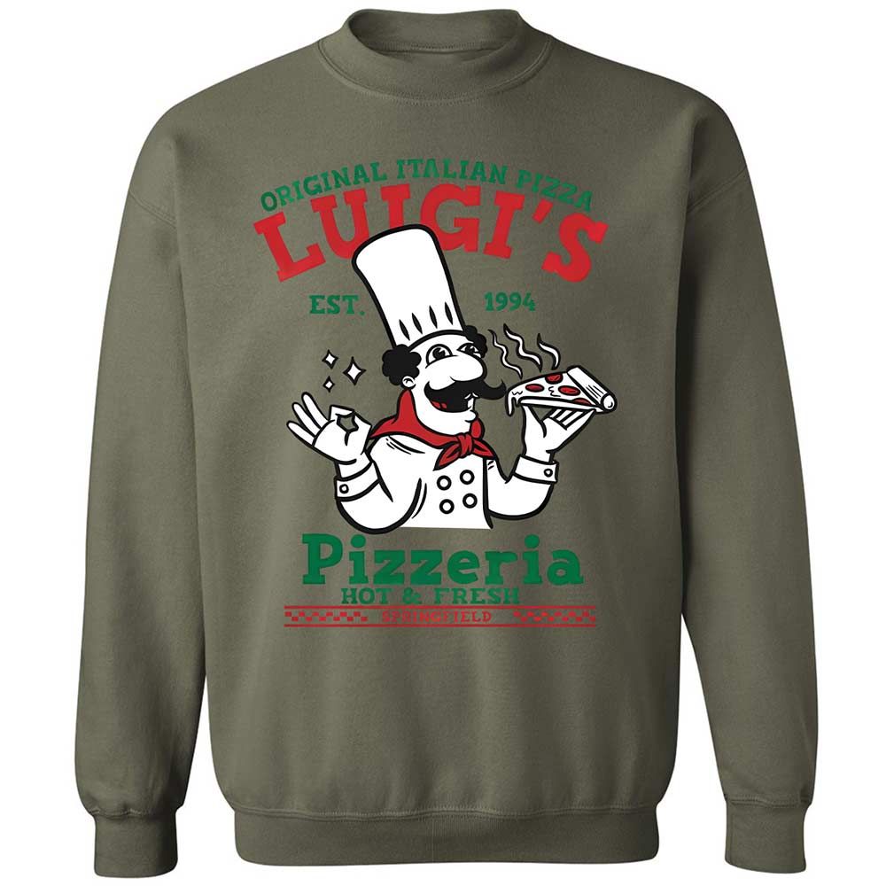 Classic Unisex Sweatshirt - LVWA7TU4 - Military Green - 21