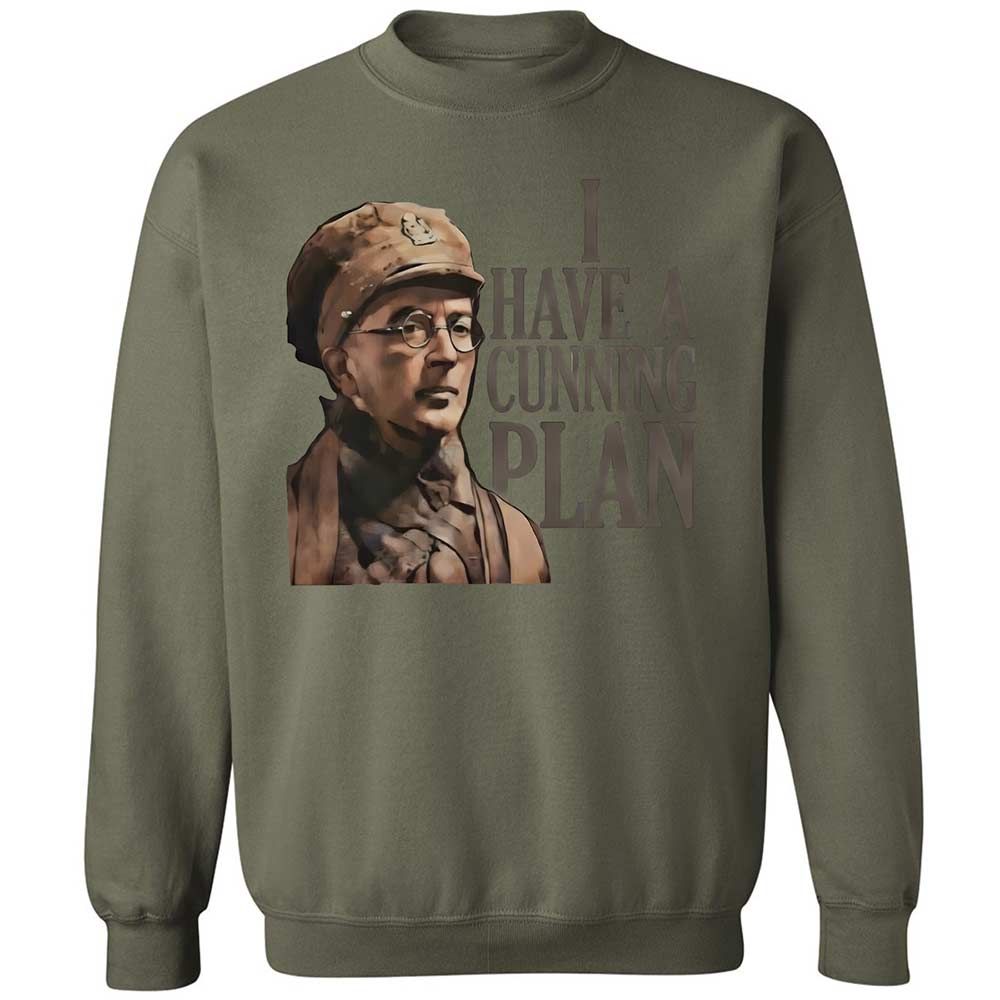I Have A Cunning Plannn - Military Green - 21