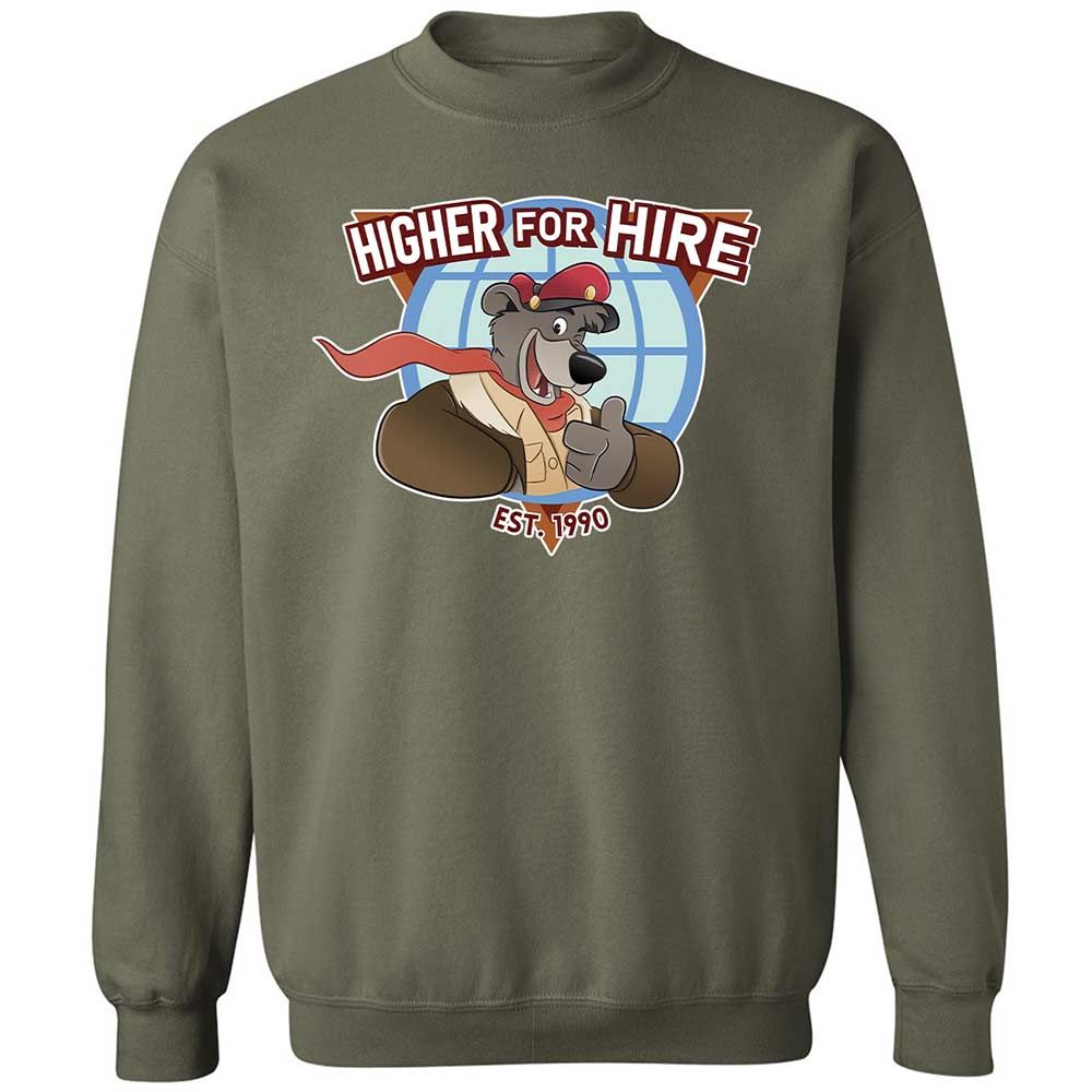 Higher for Hire - Military Green - 21