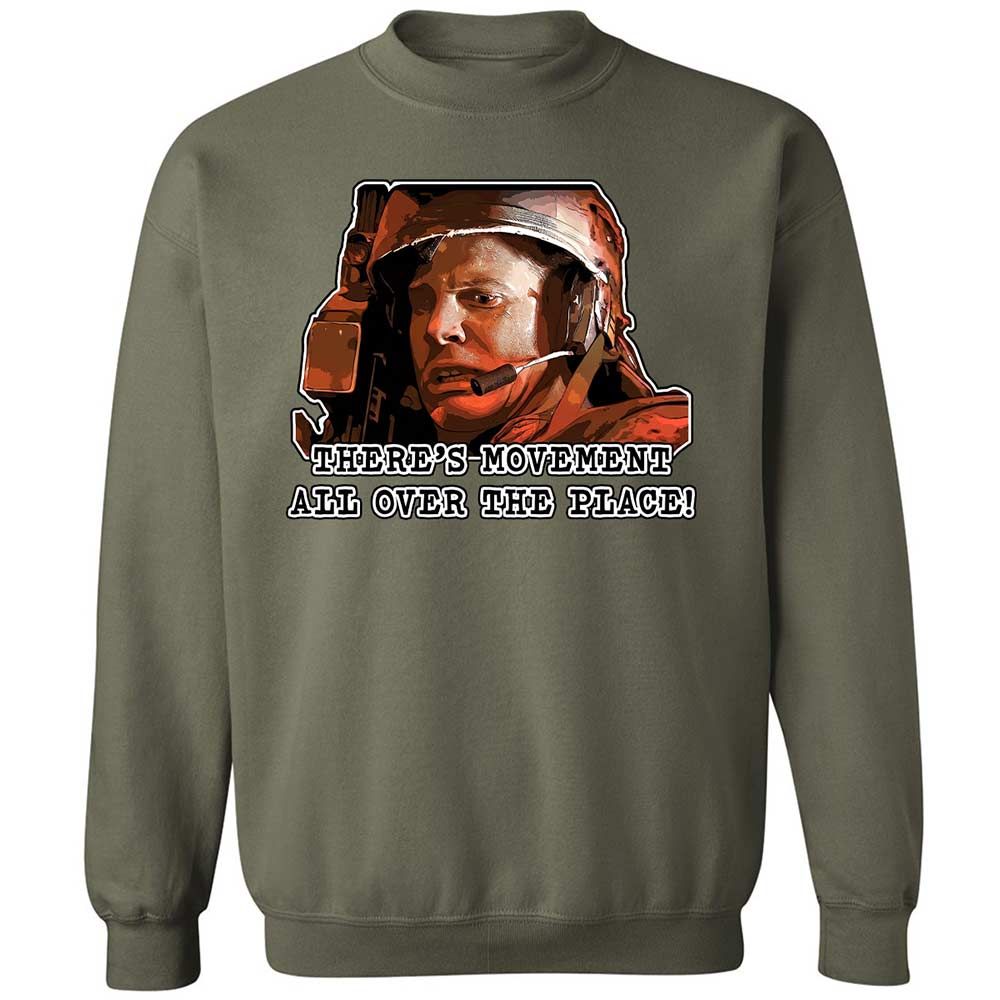 Classic Unisex Sweatshirt - F4K61UWE - Military Green - 21