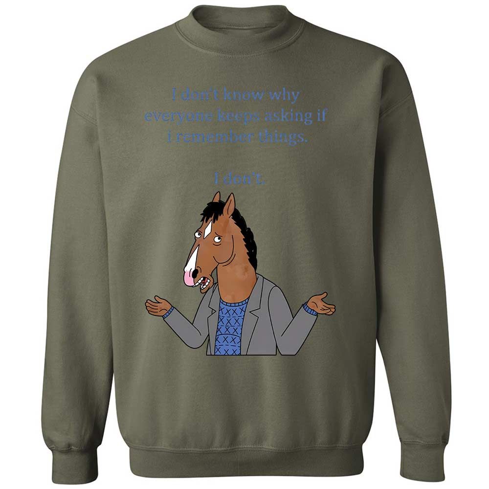Classic Unisex Sweatshirt - WAJKLE1Y - Military Green - 21