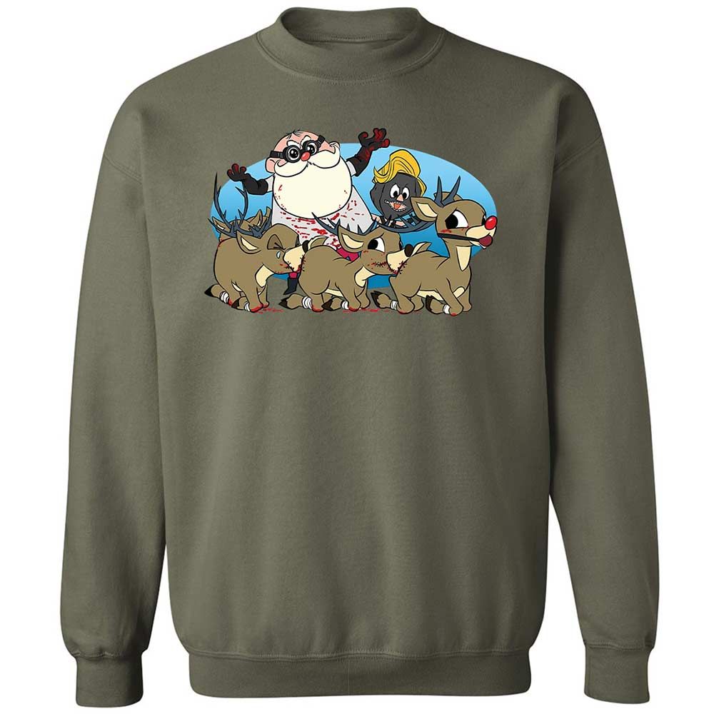 Santapede Greeting - Military Green - 21