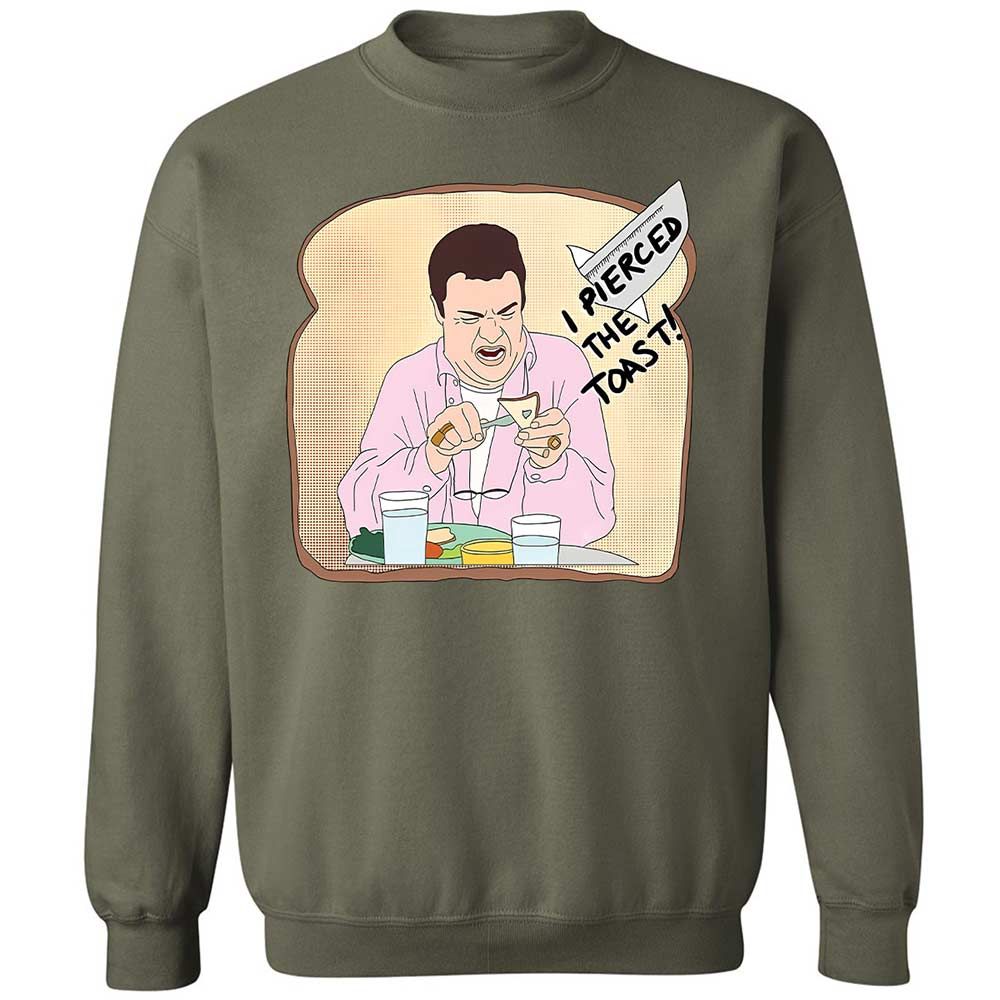 Classic Unisex Sweatshirt - 5GW5ZFXN - Military Green - 21