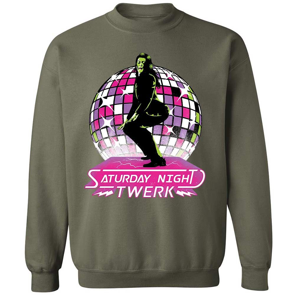Saturday Night Twerk - Military Green - 21