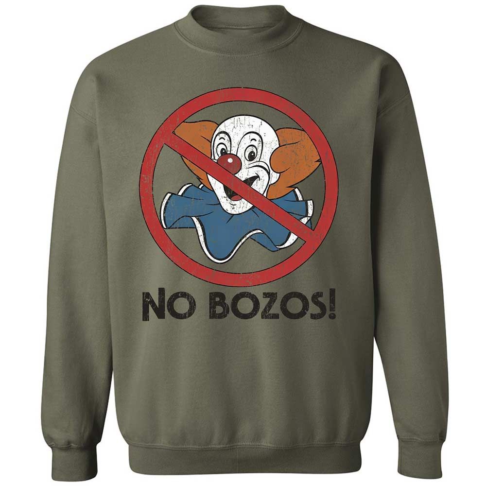 No Bozos - Military Green - 21