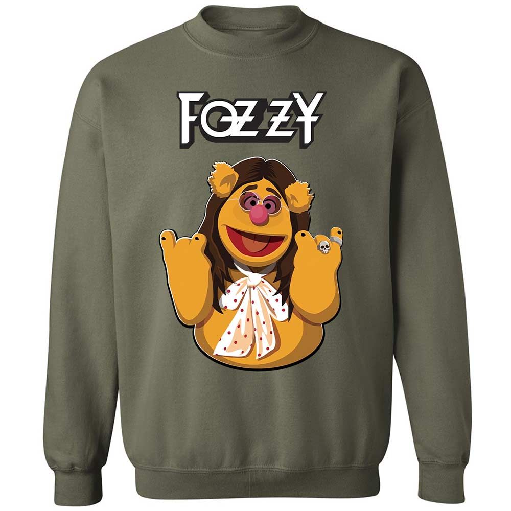 Fozzie Muppet as Rockstar - Military Green - 21