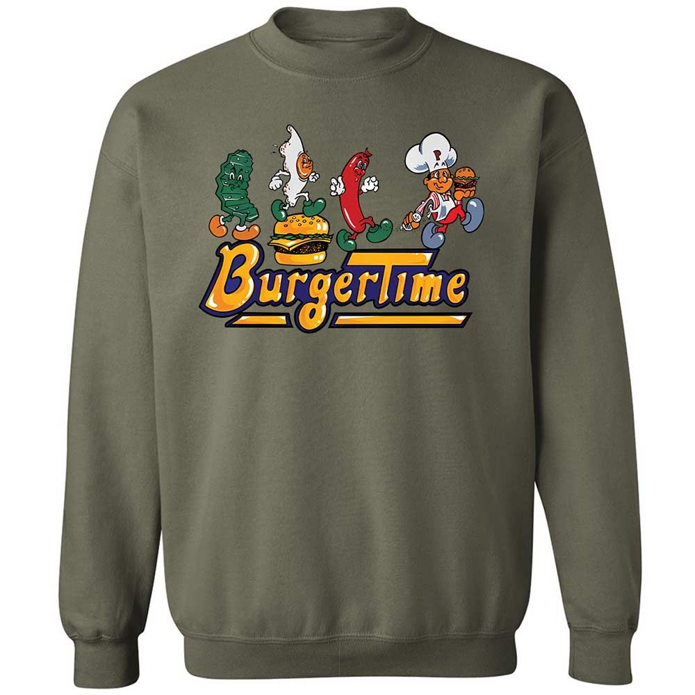 BurgerTime - Military Green - 21