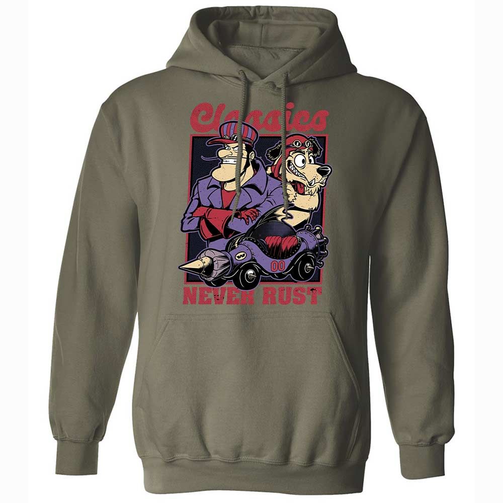 Classic Unisex Hoodie - QFKEYCTN - Military Green - 21