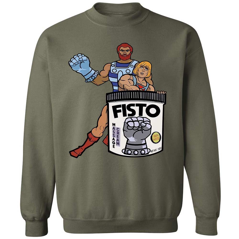 Gay Cartoon - Military Green - 21