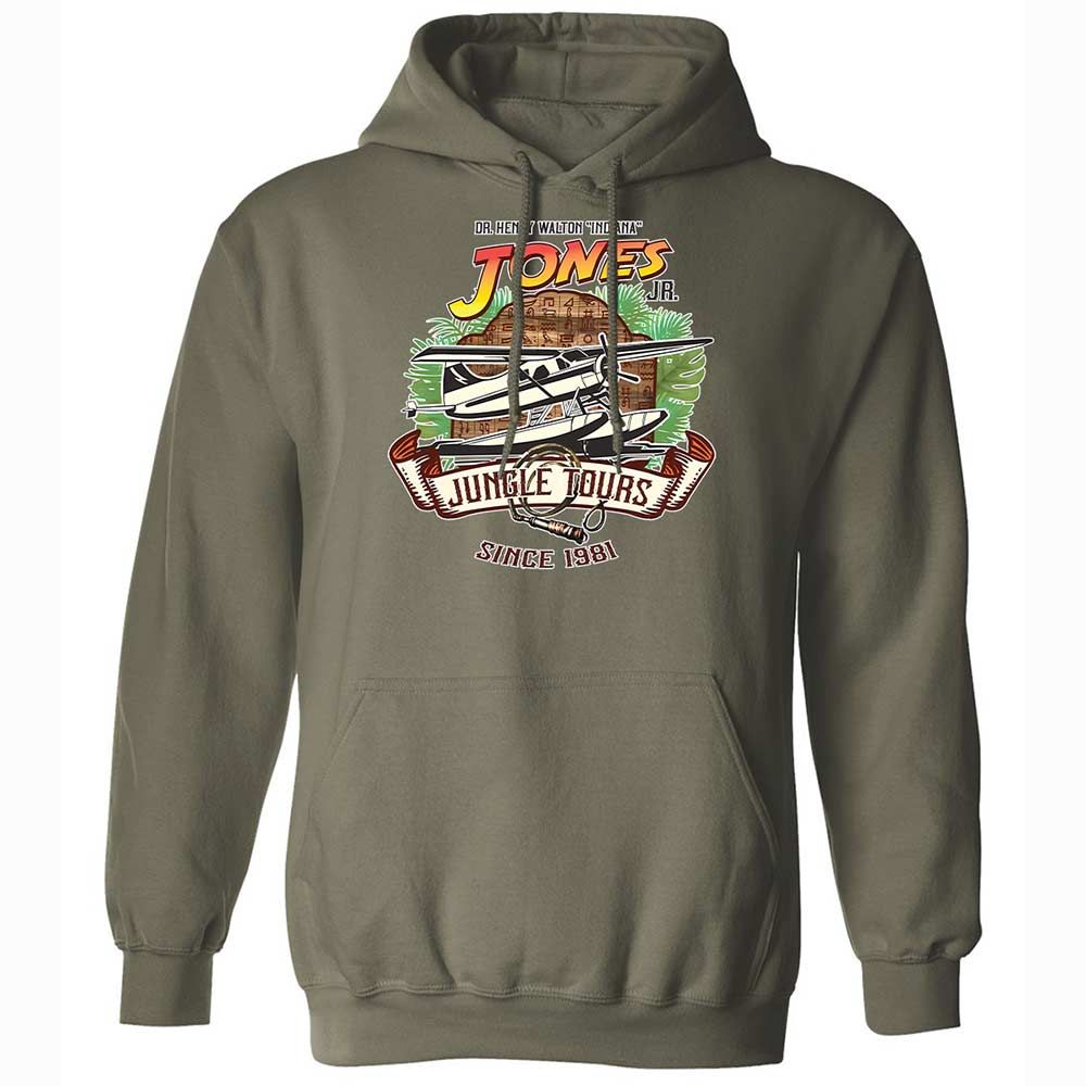 Classic Unisex Hoodie - 6CQ63EBP - Military Green - 21
