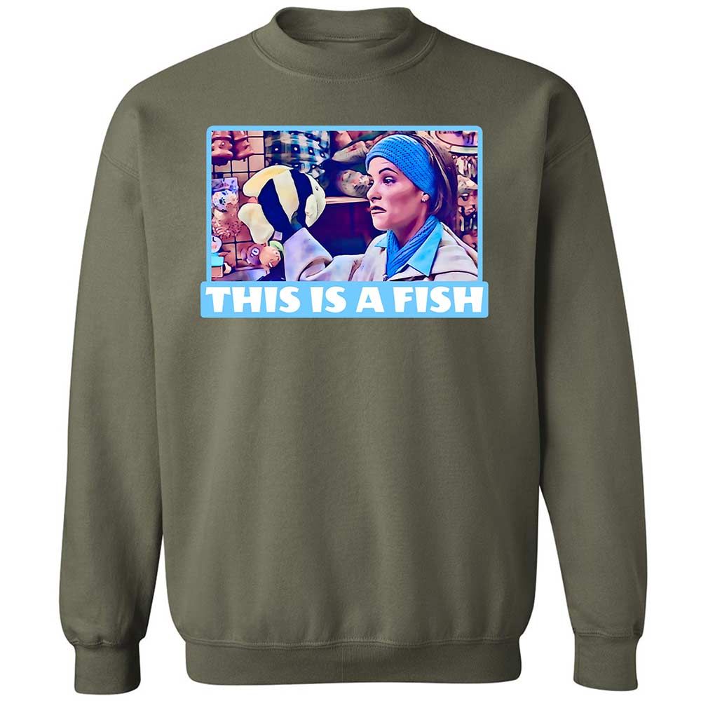 Classic Unisex Sweatshirt - 4W98L58X - Military Green - 21