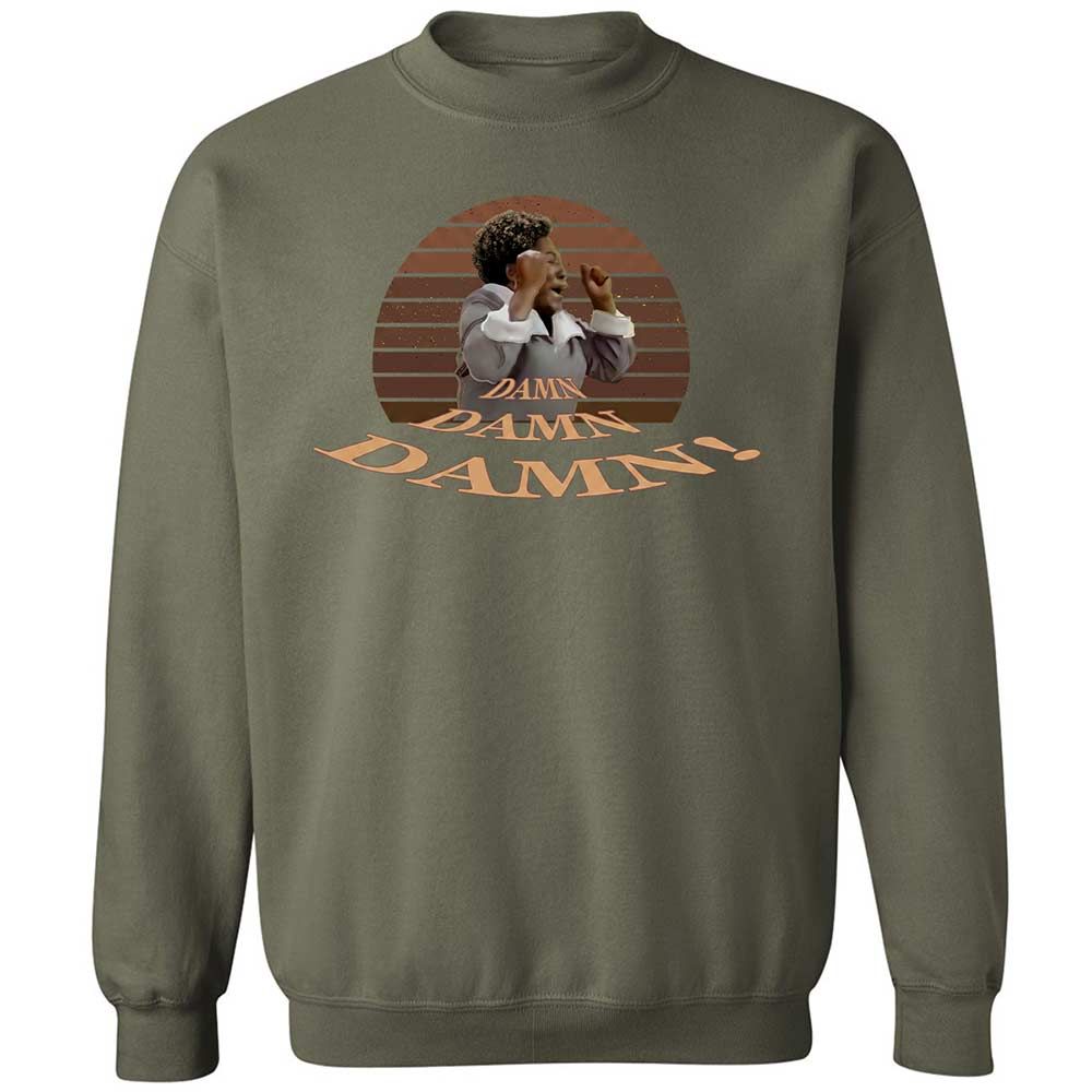 Classic Unisex Sweatshirt - C98CNDC9 - Military Green - 21