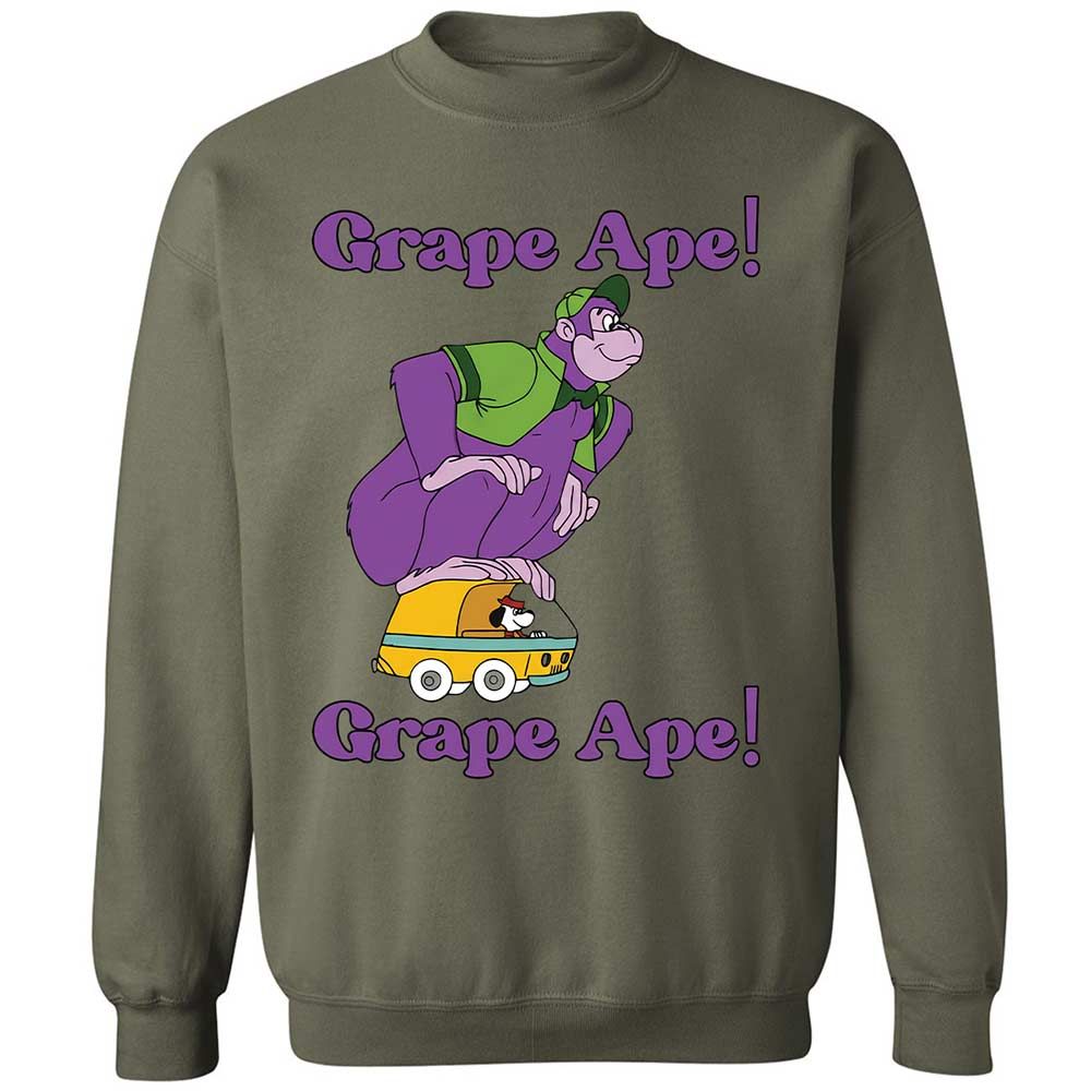 Classic Unisex Sweatshirt - 6BEB73UC - Military Green - 21