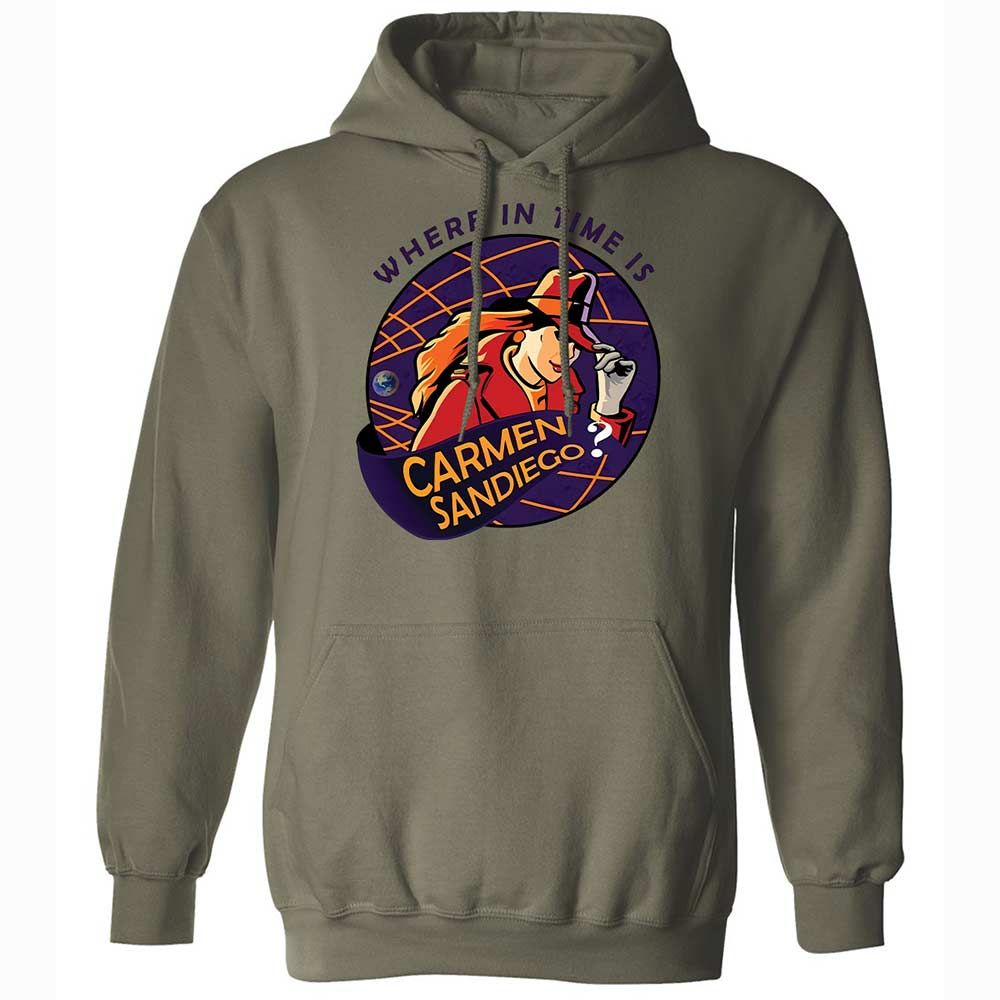 Where in Time Is Carmen Sandiego - Military Green - 21