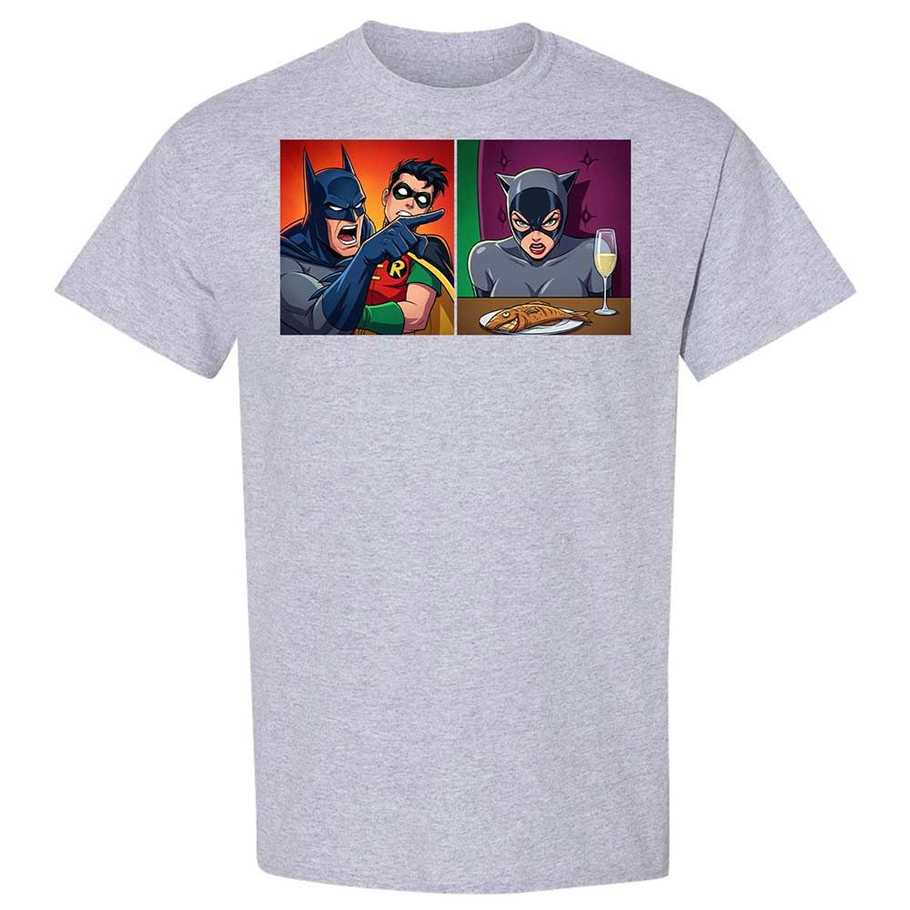 Bat Yelling at Catwoman - Sport Grey - 21