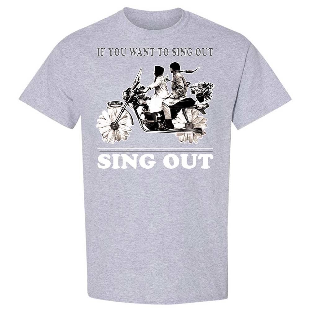 If you want to sing out, sing out - Sport Grey - 21