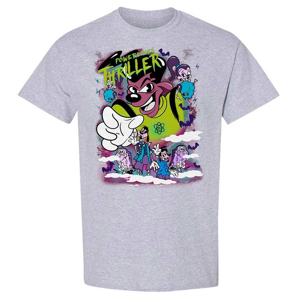 Vintage Pop Cartoon Horror Mashup - Sport Grey - 21