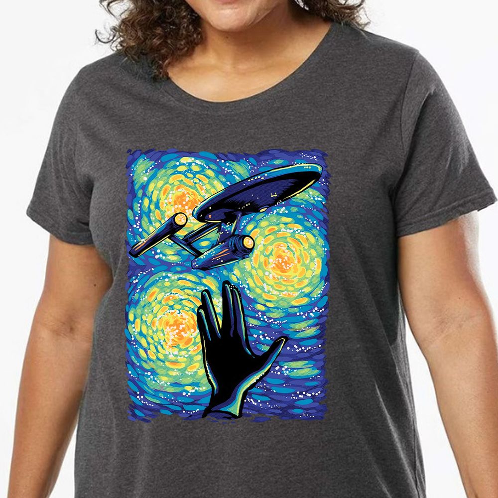 Ladies Curvy Jersey - E9J15BFC - model - 0