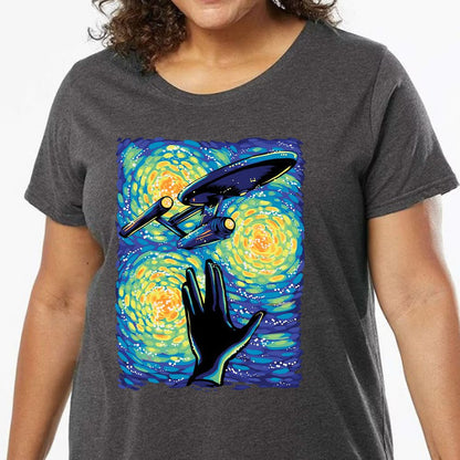 Ladies Curvy Jersey - E9J15BFC - model - 0