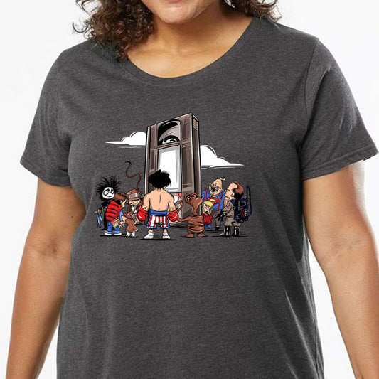 Ladies Curvy Jersey - F4C76SB5 - model - 0