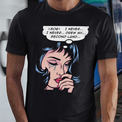 Classic Unisex T-Shirt - Q3W77915 - model - 0