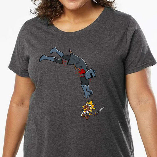 Ladies Curvy Jersey - TDP1TWW4 - model - 0