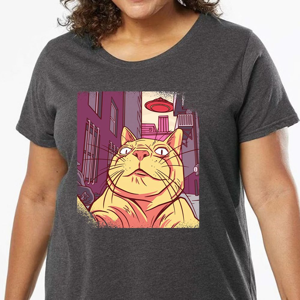 Ladies Curvy Jersey - 1AXLGEYX - model - 0