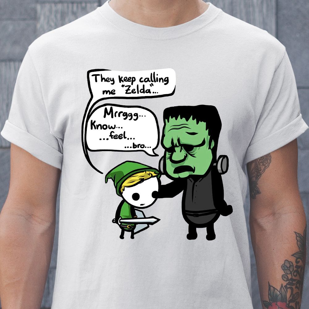 Classic Unisex T-Shirt - 45LL2QLV - model - 0