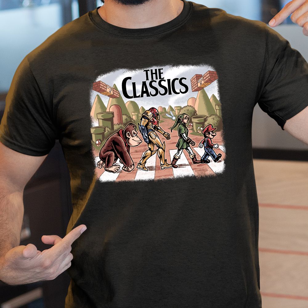 Classic Unisex T-Shirt - 5NL1ZA7N - model - 0