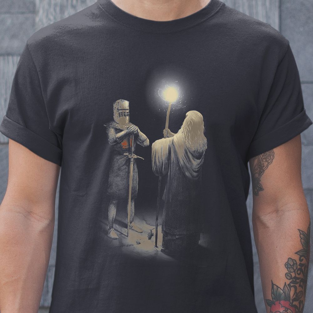 Classic Unisex T-Shirt - 9KS7BZ1X - model - 0