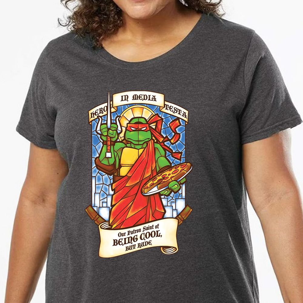 Ladies Curvy Jersey - XFQSZV4R - model - 0