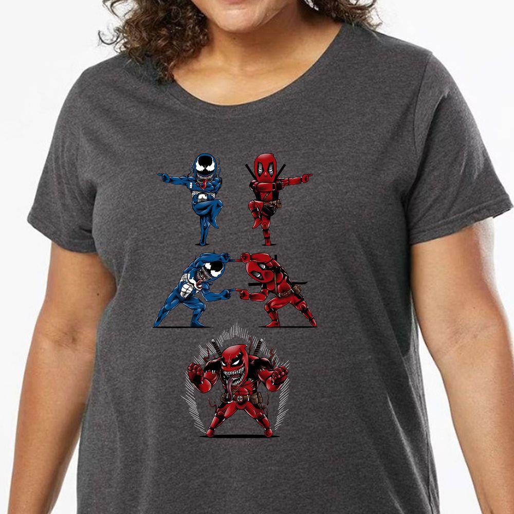 Ladies Curvy Jersey - N7AZE5YT - model - 0